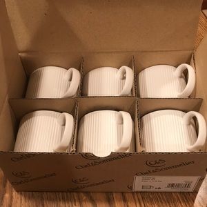 New Ginseng 7 1/4 Oz Tea Cup set of 6